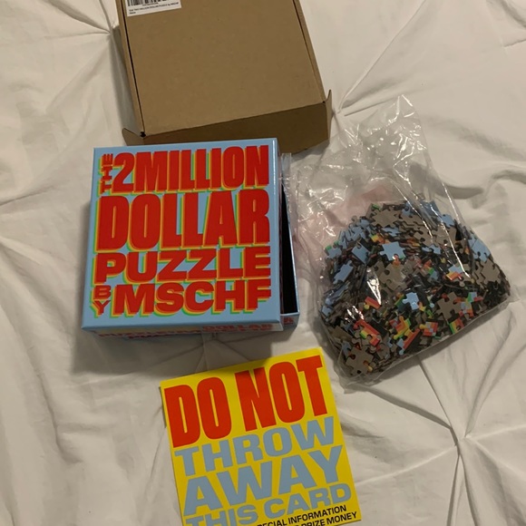 mschf Toys The 2 Million Dollar Puzzle By Mschf Poshmark